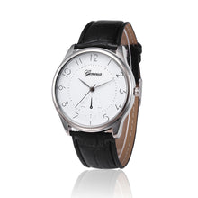 Geneva Business Mens Dress Watches Retro PU Leather Band Analog Alloy Quartz Wrist Watch relogios masculino Clocks IMY66