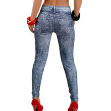 Higt TOP Denim Jeans Women Girl Sexy Leggings Jeggings Skinny Denim Pants Black Blue IMY66