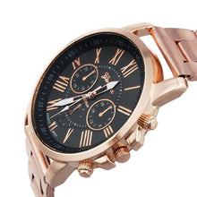 Men Business Roman Number Stainless Steel Watch Stylish Analog Quartz s Dial Wristwatch Accurate Time Dress Watches IMY66