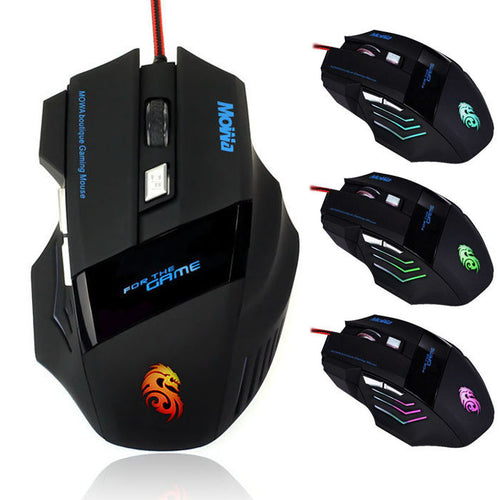 3200 DPI 6D LED Optical USB Wired Gaming Game Mouse Mice For PC Laptop IMY66