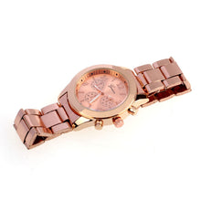 Ladies Women Girl Unisex Stainless Steel Waterproof Quartz Watch Luxury Bracelet Dress Watch Round Analog Wristwatches IMY66