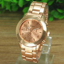 Ladies Women Girl Unisex Stainless Steel Waterproof Quartz Watch Luxury Bracelet Dress Watch Round Analog Wristwatches IMY66