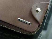 Mens Leather ID Card Holder Billfold Zip Purse Wallet Handbag Clutch IMY66