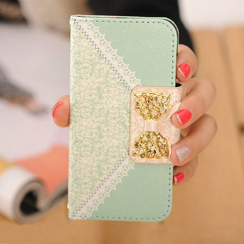 Fresh Cute Flip Wallet Leather Case Cover for iPhone 5S 5 5th  IMY66