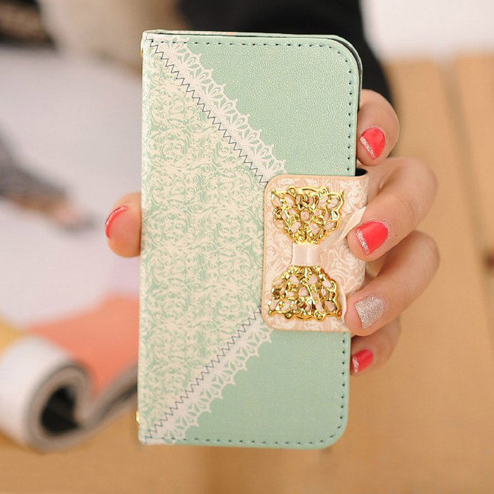 Fresh Cute Flip Wallet Leather Case Cover for iPhone 5S 5 5th  IMY66