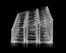Clear Acrylic 24 Lipstick Tray Cosmetic Organizer Stand Display Holder IMY66