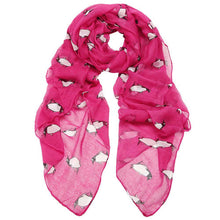 Penguin Pattern Women's Shawls and Scarves Female Voile Scarf IMY66