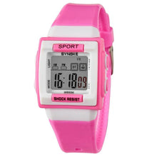 Children Watches Sports Motion Silicone Strap Digital Wrist Watch For Kid Boy Girls relojes Clock IMY66