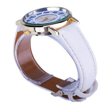 Classic Hollow Womens Analog Quartz Watch Luxury Girls Lady Leather Wristwatch Dress Watch SE4 IMY66