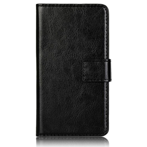 Flip Wallet Stand Case Crazy Horse Stripe Leather slot wallet Cover Case For LG Optimus L90 IMY66