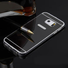 Luxury Mirror Slim Back Case For Samsung Galaxy S6 Edge Plus Protective Cover Phone Shell Skin S3 IMY66
