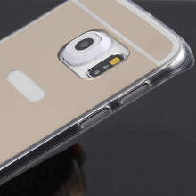Luxury Mirror Slim Back Case For Samsung Galaxy S6 Edge Plus Protective Cover Phone Shell Skin S3 IMY66