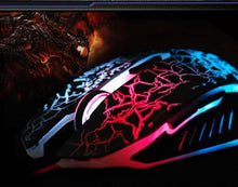 Professional Colorful Backlight 4000DPI Optical Wired Gaming Mouse For PC Laptop Tech Adjustable DPI Mice Gamer IMY66