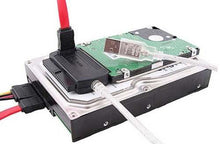 USB 2.0 to IDE SATA 2.5 3.5 Hard Drive HD HDD Converter Adapter Silver Cable IMY66