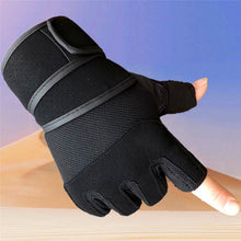 Men Fingerless Gloves Half Finger Breathable Motorcycle Non-Slip Training Rock Climbing Sports Protection Gloves Mittens IMY66