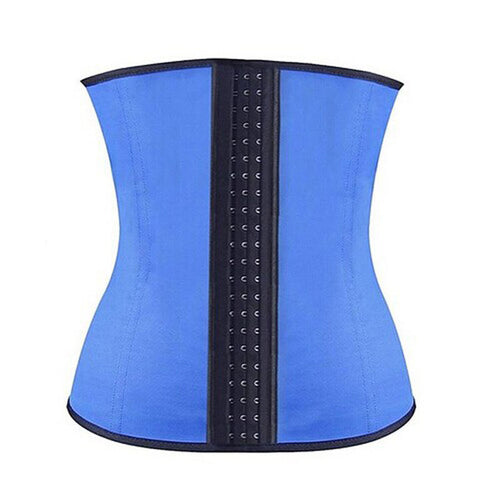 Women Latex Rubber Waist Cincher Underbust Corset Shaper Fast Weight Loss Girdle Slimming Shapewear plus size 6XL IMY66