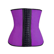 Women Latex Rubber Waist Cincher Underbust Corset Shaper Fast Weight Loss Girdle Slimming Shapewear plus size 6XL IMY66