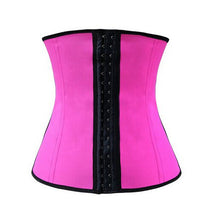 Women Latex Rubber Waist Cincher Underbust Corset Shaper Fast Weight Loss Girdle Slimming Shapewear plus size 6XL IMY66