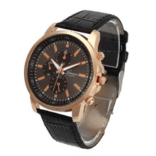 relogio feminino Unisex Casual Dress Watch Couple Lover's Watch Geneva Faux Leather Quartz Analog Wrist Watch Women Men IMY66