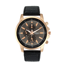 relogio feminino Unisex Casual Dress Watch Couple Lover's Watch Geneva Faux Leather Quartz Analog Wrist Watch Women Men IMY66